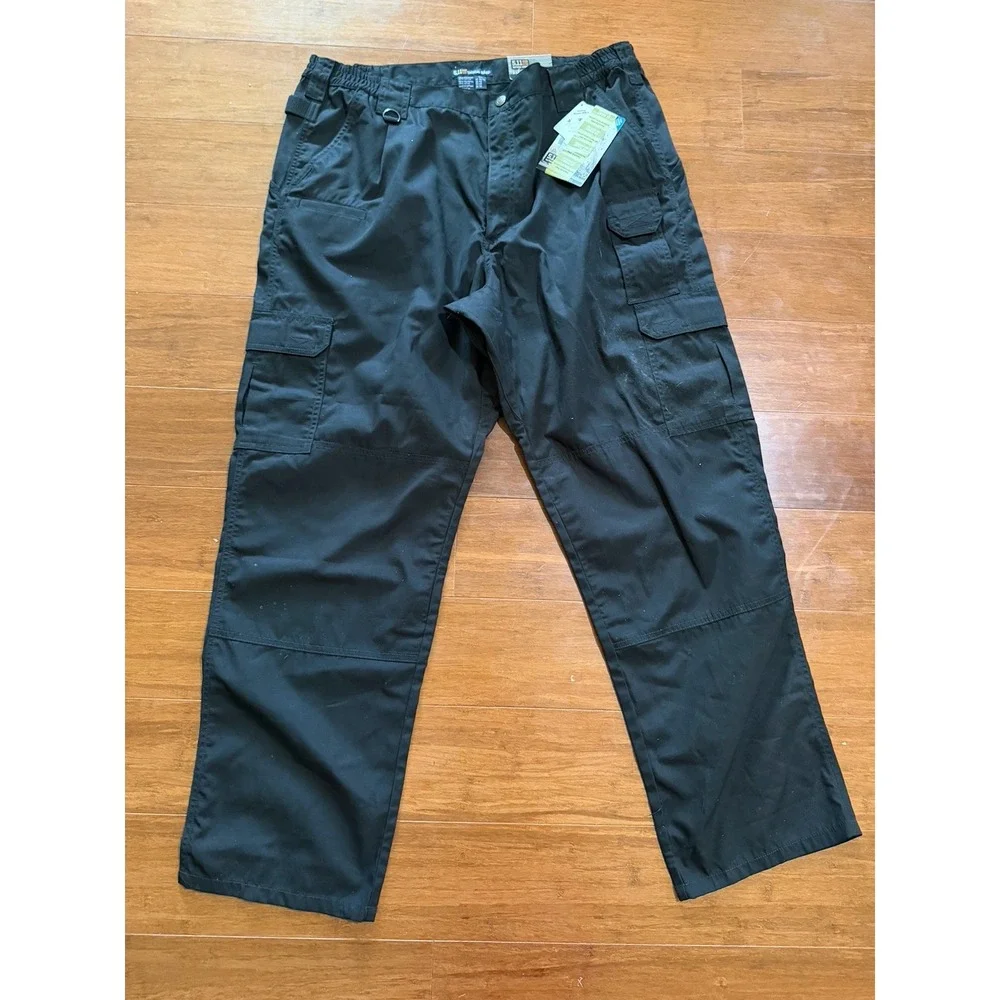 NWT 5.11 Tactical Taclite Pro Ripstop Pants Men Black 40 X 32 Cargo Pockets